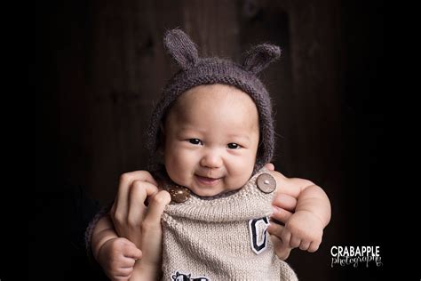 100 Day Old Baby Celebration Photos · Crabapple Photography
