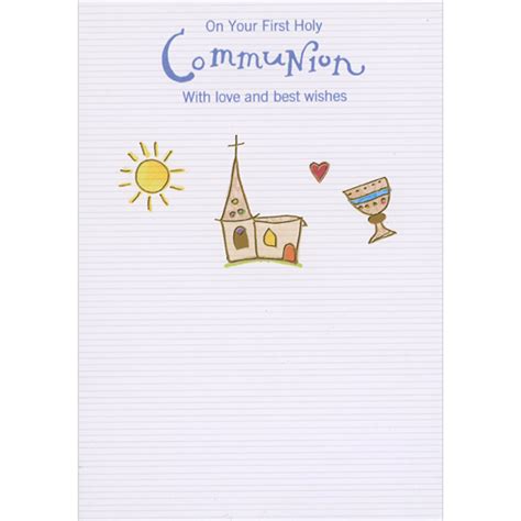 Printable Cards First Holy Communion