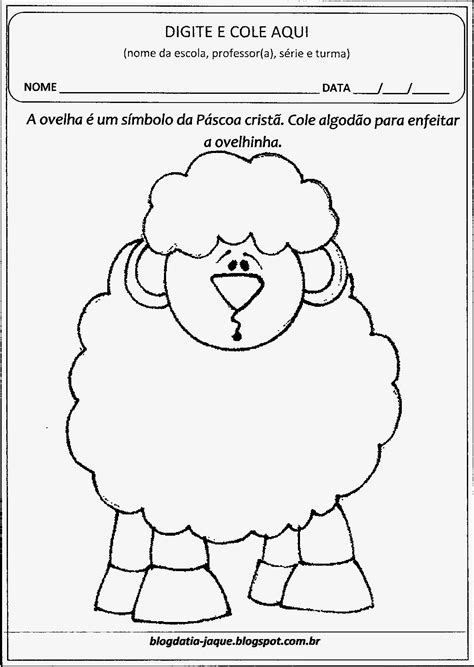 Coloring Page with a Sheep in Spanish