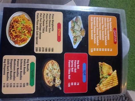 Menu at Moon Light Cafe & Club, Jaipur