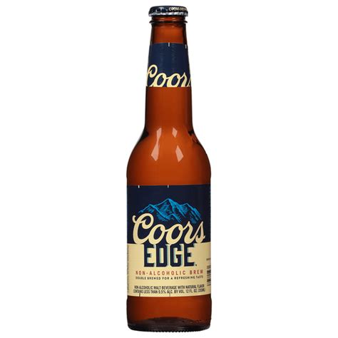 Coors Edge Beer, Non-Alcoholic Brew (12 fl oz) Delivery or Pickup Near ...