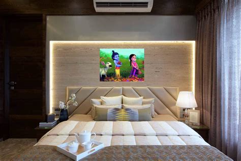 Buy wallpics™ Little Krishna Wallpapers Fully Waterproof Vinyl Sticker ...