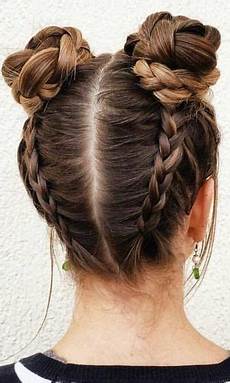 Cool Bun Hairstyles For Hair by Wraparound Braided Buns Cool Hairstyles For Cool Cool Bun Hairstyles For Hair