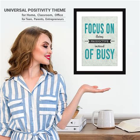 Buy Chaka Chaundh - FOCUS - Motivational Quotes Frames – Motivational ...