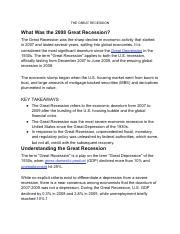 Example of Recession 的图像结果