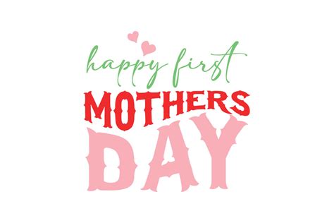 Happy First Mothers Day Graphic by creativestudiobd1 · Creative Fabrica