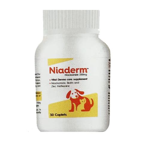 Vvaan Niaderm 250mg Skin Supplement for Dogs and Cats: View Uses, Side ...