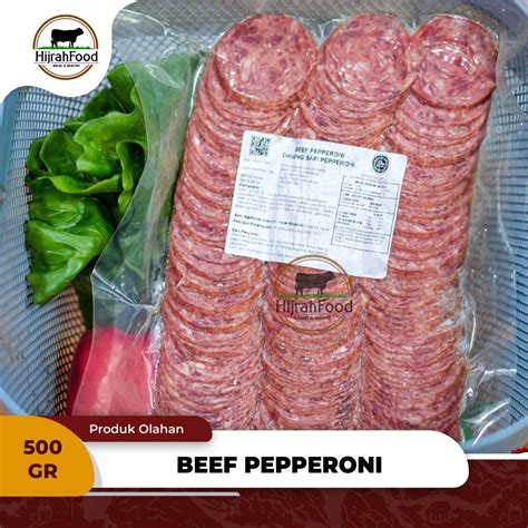 Jual Beef Pepperoni / Daging Sapi Pepperoni Premium Grade (Qty. 500 gr ...
