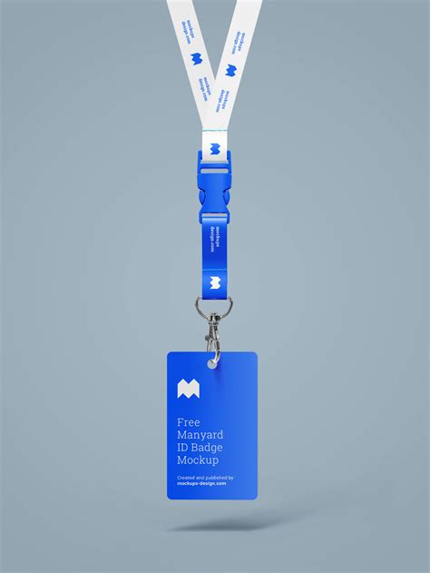 Free Lanyard ID Card Mockup PSD Set - Good Mockups