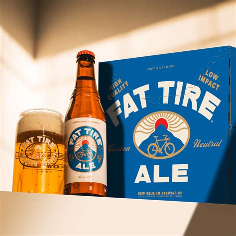 New Belgium Fat Tire Craft Ale Beer, 12 Pack, 12 fl oz Bottles, 5.2% ...