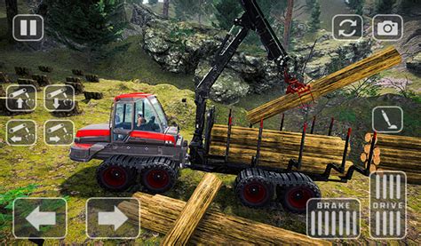 Lumberjack Truck Driving 3D Games: Timberman Cut Tree Transport Cargo ...