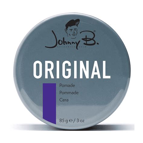 Johnny B Original Oil-Vased Pomade for Men, Gluten-Free, 3 oz ...