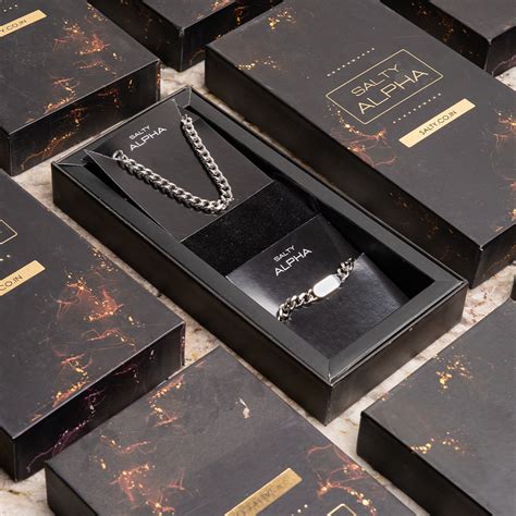 Classic Silver Chain with Vintage Voyager Bracelet Set | Salty – Salty ...