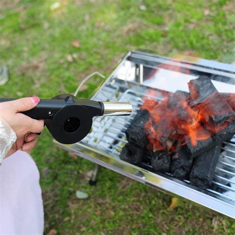 GION Mini Barbeque Air Blower Fan For Bbq Grill Foods Barbeque Air ...