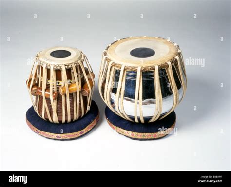 Two tabla s - Indian hand drums Stock Photo - Alamy