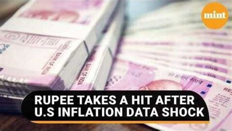 Rupee falls against US dollar after inflation data spooks investors ...