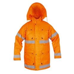 Reflektörlü Turuncu Su Geçirmez Parka XL - Şantiyeciniz