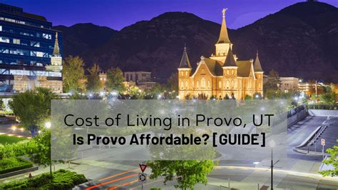 Cost of Living in Provo UT (2025) 💰 | Is Provo Affordable? [GUIDE] 📰