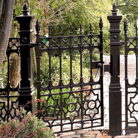 Wrought Iron Metal Garden Gates
