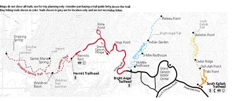 Grand Canyon Park Map