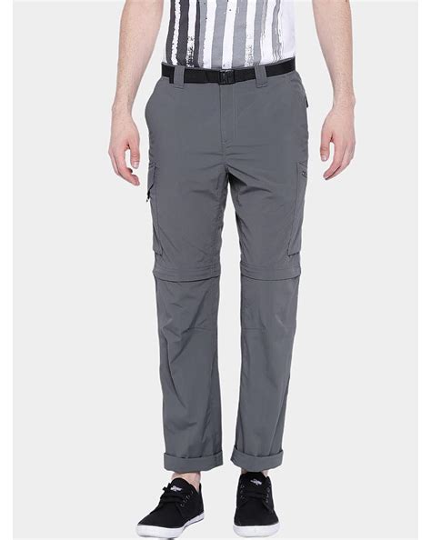Buy Columbia Grey Silver Ridge Convertible Pant For Men Online at ...