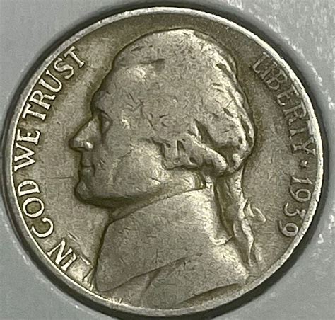 1939-P Jefferson Nickel - For Sale, Buy Now Online - Item #883317
