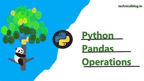 Image result for Operation Pandas Python