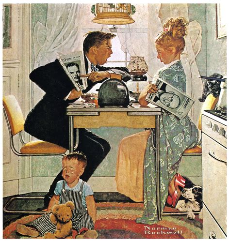 1948- the obvious choice- Norman Rockwell | Norman rockwell art, Norman ...