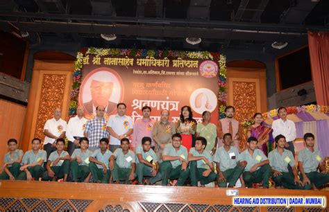 Distribution of Hearing Aids to Hearing -Impaired - Dadar - Mumbai