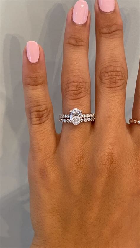 Stacked engagement ring