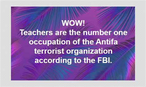 Did The FBI Say Most Antifa Members Work As Teachers? Not Really | BOOM