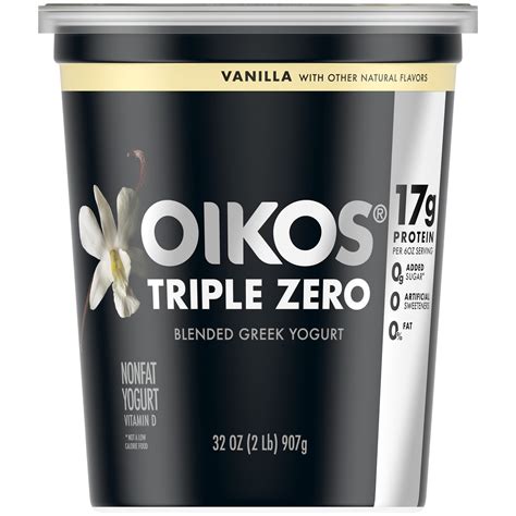 Oikos Greek Yogurt Triple Zero Nutrition | Besto Blog