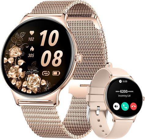 Amazon.com: HIRREO Smart Watches for Women, 1.43" AMOLED Display ...