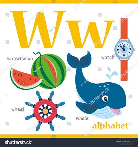 Letter W Words For Kids