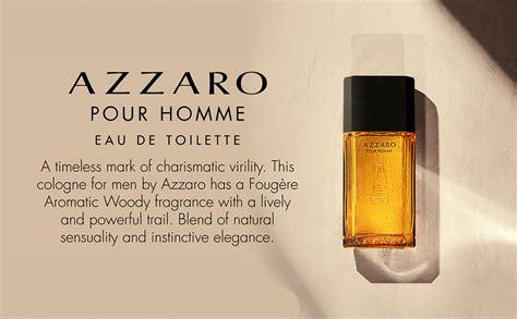 Azzaro Pour Homme Eau de Toilette 50 ml- Sensual & Timeless Mens ...