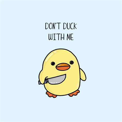 Download Cute Yellow Duck Drawing Picture | Wallpapers.com
