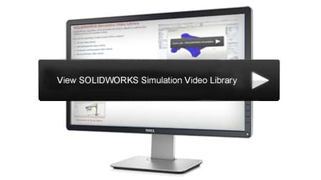 Idealized Part SolidWorks Simulation 的图像结果