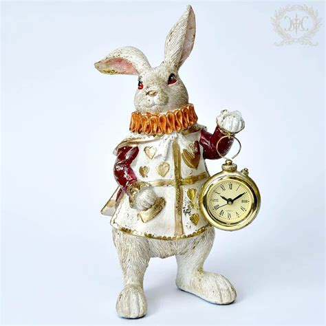 Alice In Wonderland Rabbit Clock