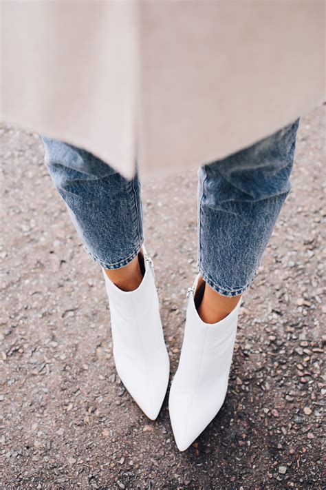A Stylish Way to Wear White Booties - Fashion Jackson