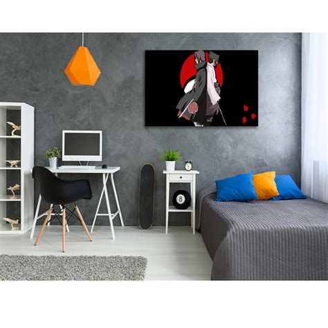 Sasuke Vs Itachi Anime Self Adhesive Sticker Poster – Myindianthings