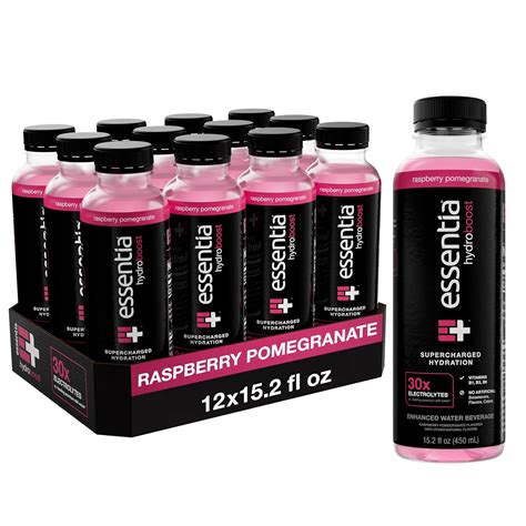 EssentiaWaterLLC NEW Essentia Hydroboost Enhanced Bottled Water, 15.2 ...