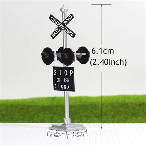 Plastic HO Scale Model Railroad Locomotives HO Scale Railroad Crossing ...