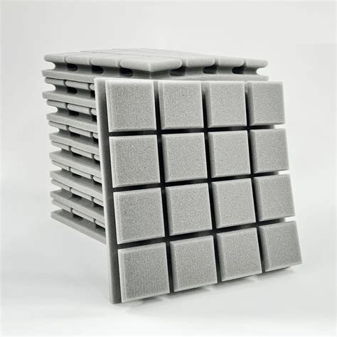 MMT Acoustix® 27pc | 10x Effect Turbo Acoustic Foam 50 density 1x1ft 2 ...