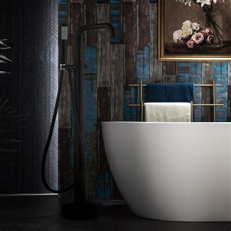 ᐅ【WOODBRIDGE F0072MBRD Contemporary Single Handle Floor Mount ...