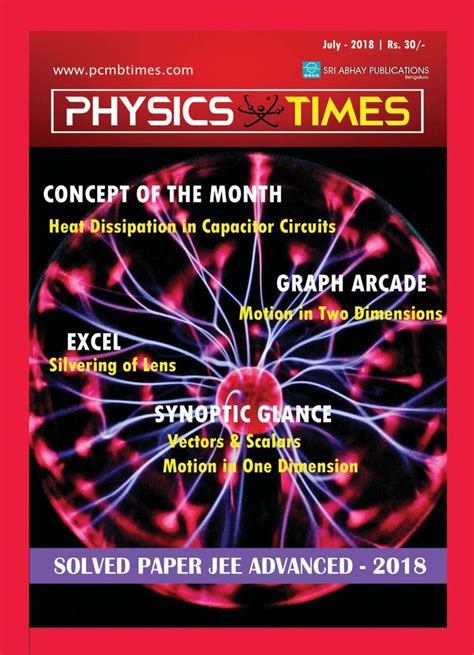 Get digital access to PHYSICS TIMES - July 2018 issue | Magzter.com