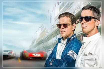 Ford Vs Ferrari Movie Matte Finish Poster Paper Print - Animation ...