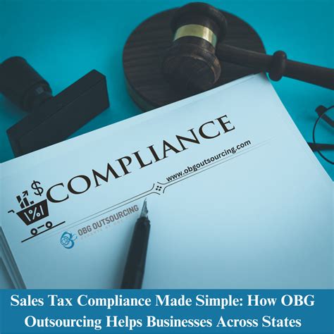 Sales Tax Compliance Services Across States | OBG Outsourcing