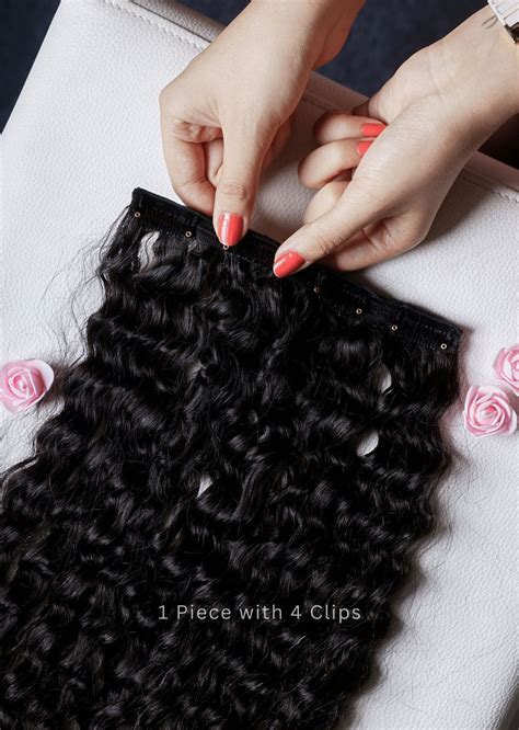 Curly Clip in Hair Extensions - Curly/Wavy Hair Extensions - The ...