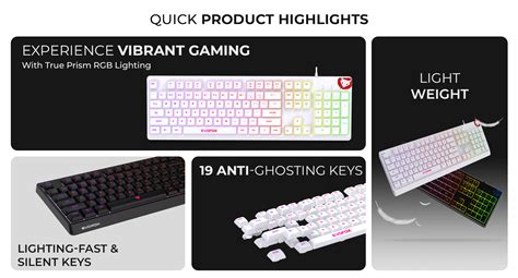 EvoFox Deathray RGB Gaming Keyboard – Amkette