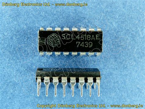 Semiconductor: 4518 - DUAL BCD UP COUNTER...